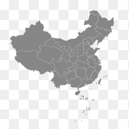 矢量中國地圖