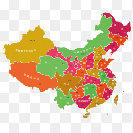 高清中國地圖